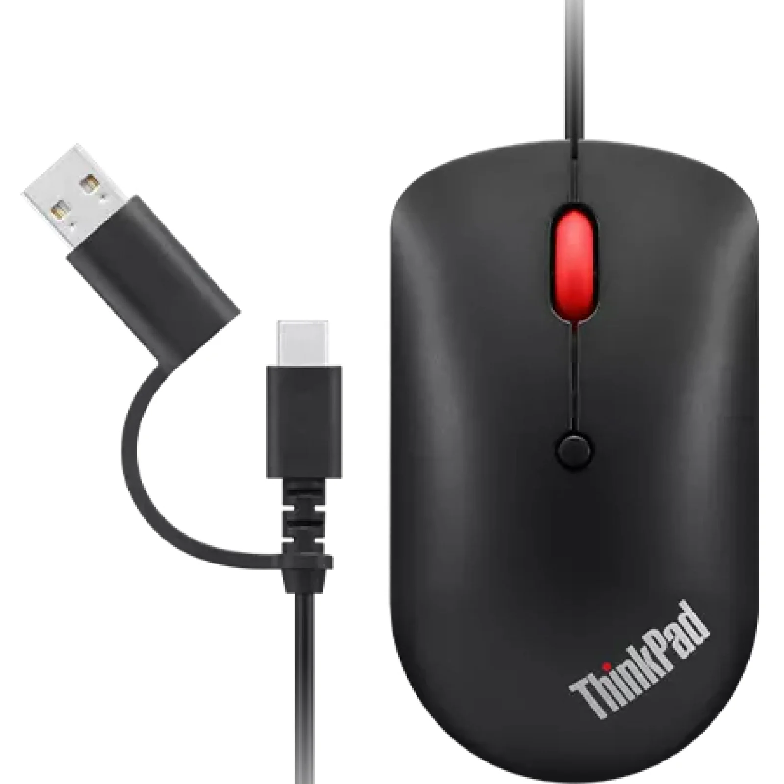 Мышь Lenovo ThinkPad USB-C Wired Compact Mouse (4Y51D20850) UA
