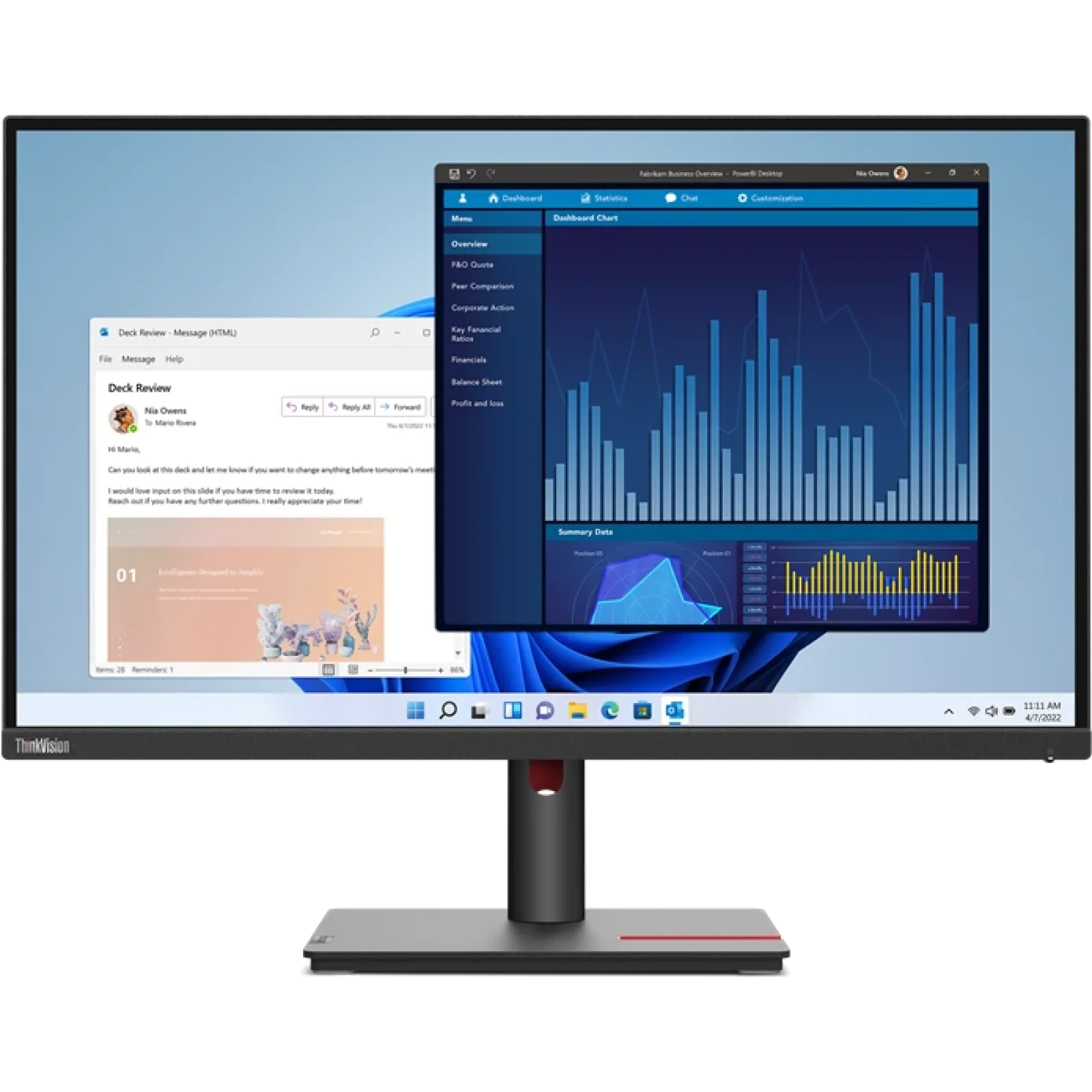 Монітор Lenovo ThinkVision T27p-30 (63A9GAT1EU) UA