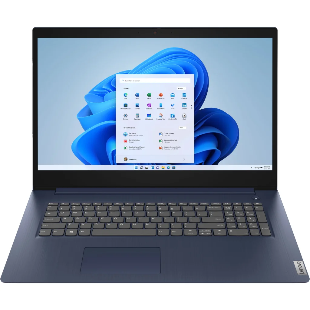 Ноутбук Lenovo IdeaPad 3 17IIL05 Abyss Blue (81WF0040US)