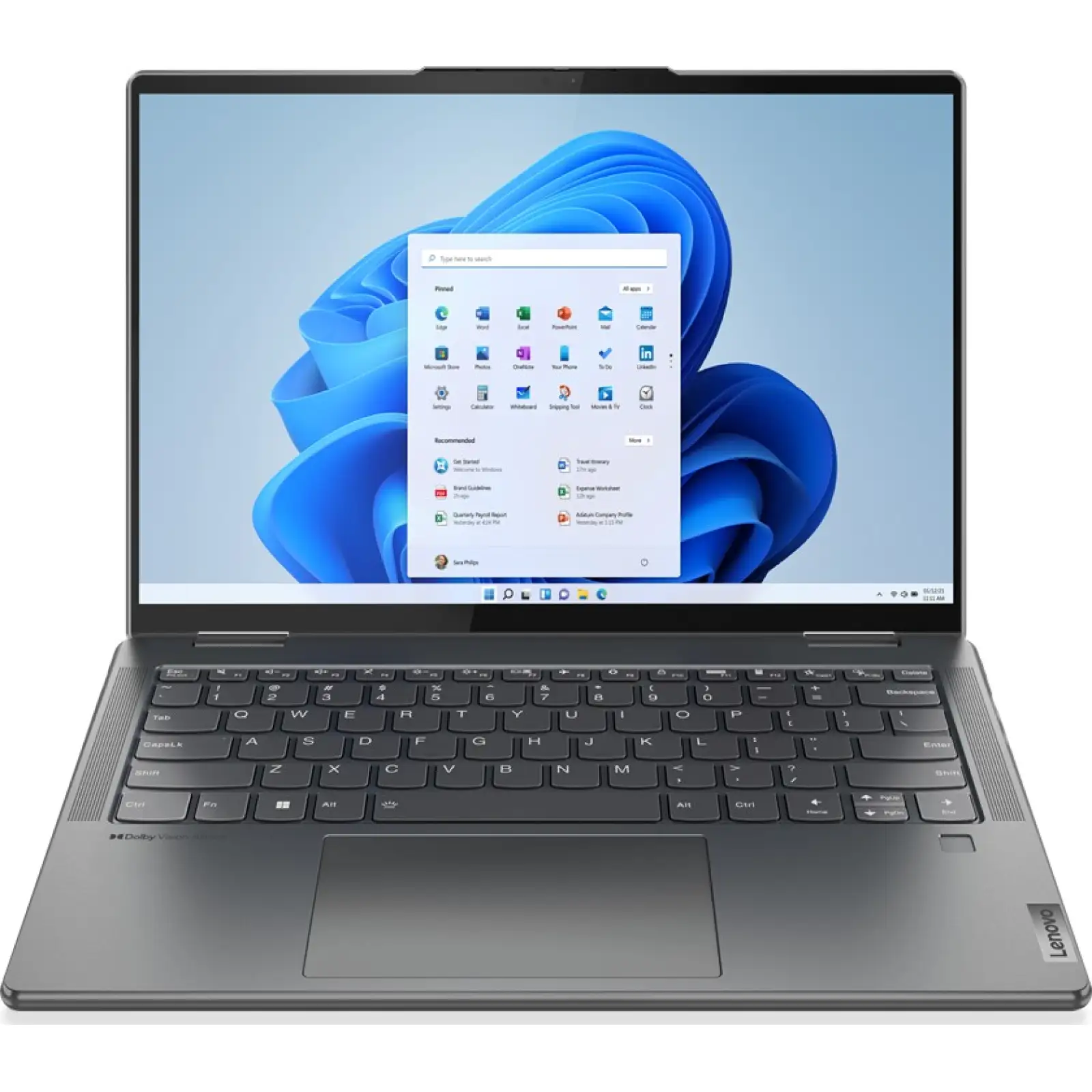 Ноутбук Lenovo Yoga 7 14IAL7 (82QE002KUS)