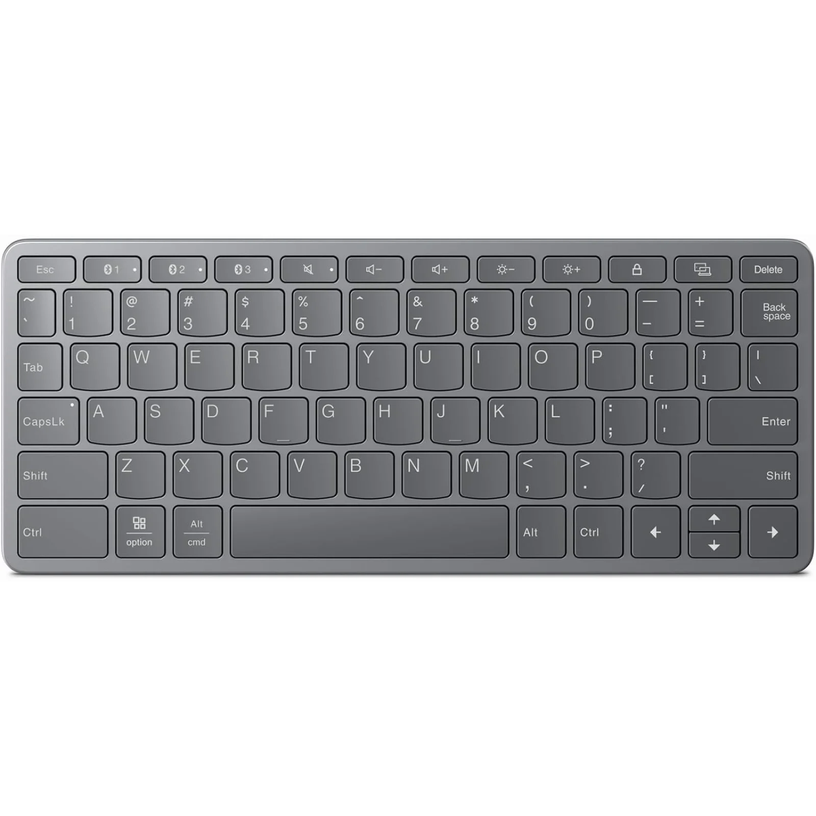 Клавіатура Lenovo Multi-Device Wireless KB (US-UA) (ZG38C05806) UA