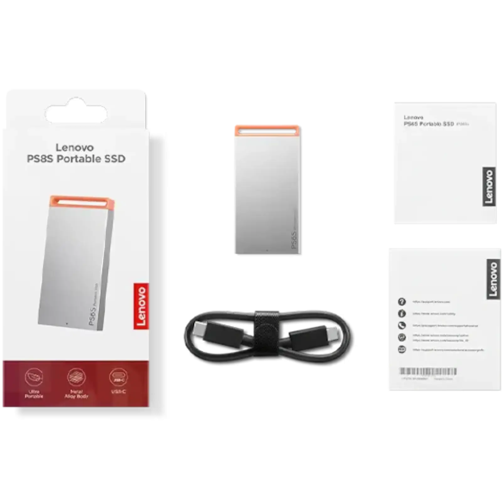 SSD зовнішній SSD Lenovo PS6S 1 TB (GXB1T57737)