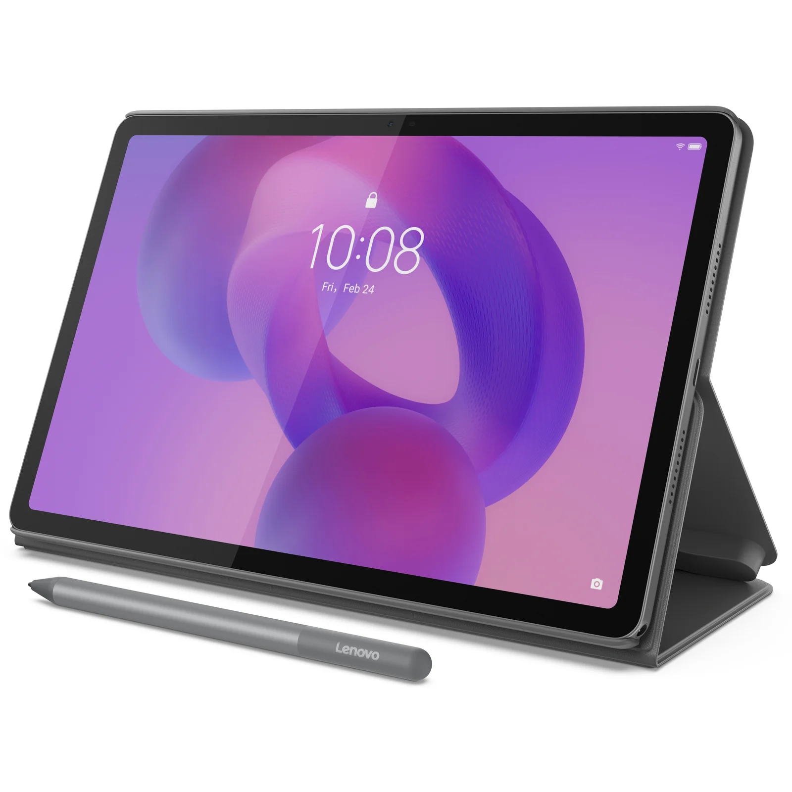 Планшет Lenovo Idea Tab 8/128GB 5G Luna Grey + Pen and Folio Case (ZAFM0065UA) UA