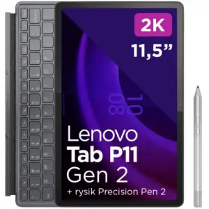 Планшет Lenovo Tab P11 (2nd Gen) 6/128GB LTE Storm Grey (ZABG0184PL) + Keyboard Pack + Precision Pen 2