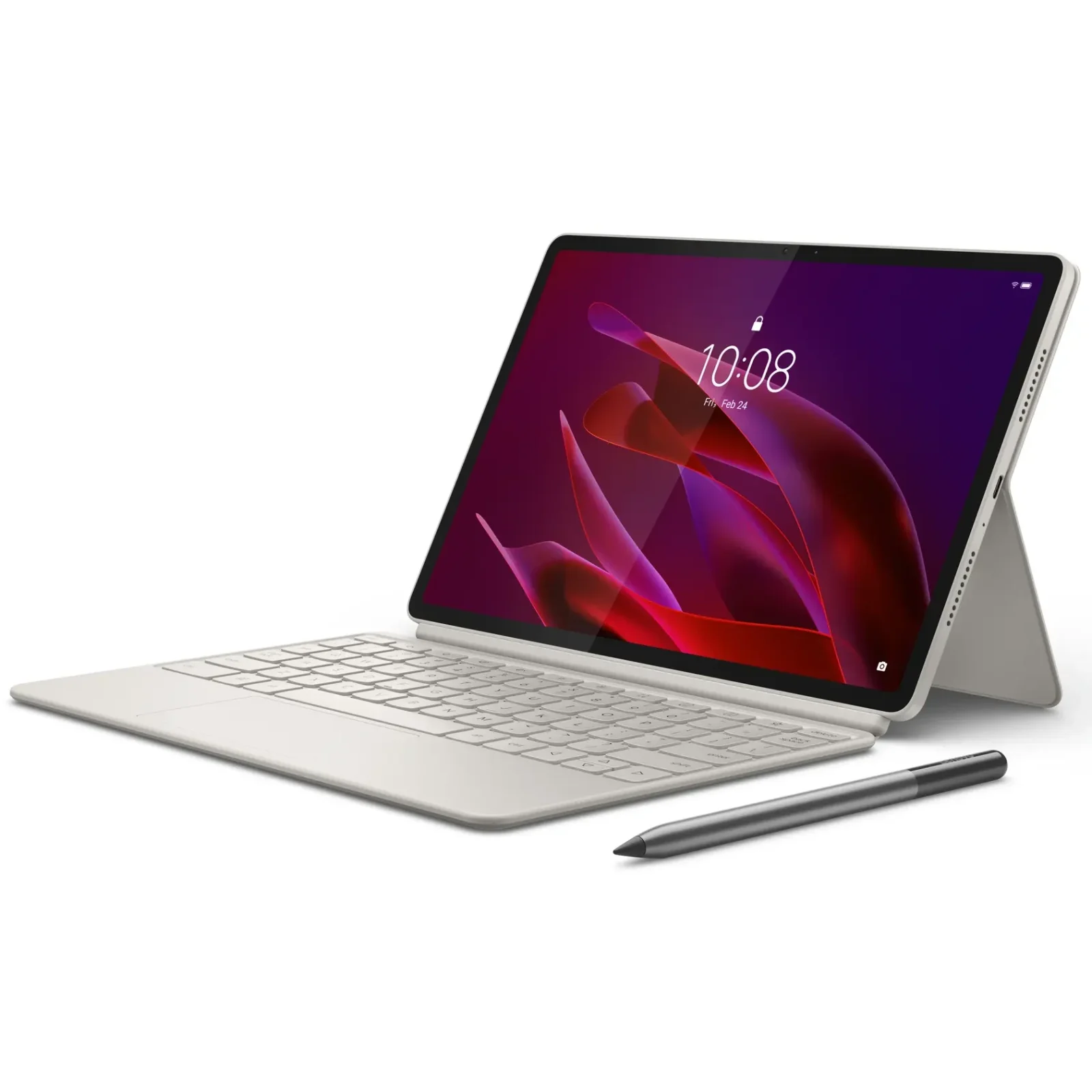 Планшет Lenovo Yoga Tab 12/256GB WiFi Seashell + Pen and Keyboard (ZAG60180UA) UA