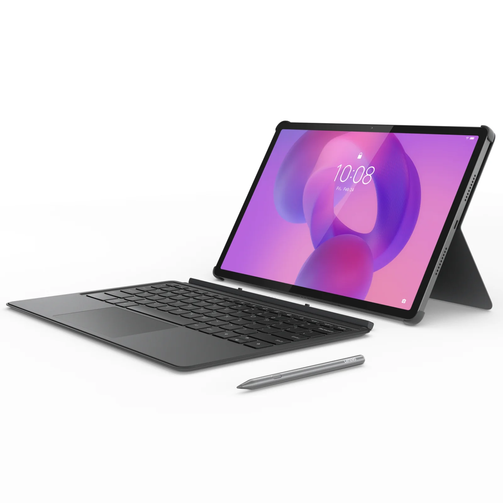 Планшет Lenovo Idea Tab Pro 8/256GB WiFi Luna Grey + Pen and Keyboard (ZAE40222UA) UA