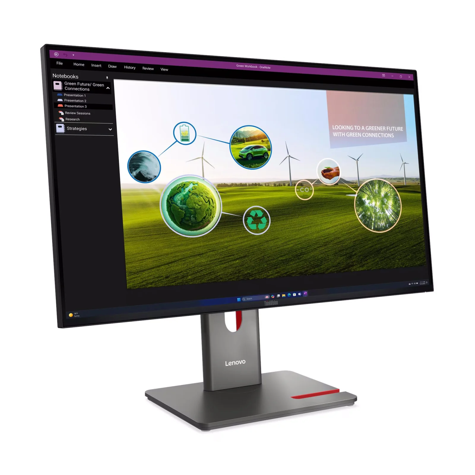 Монитор Lenovo ThinkVision P27q-40 (64A7GAT6UA) UA