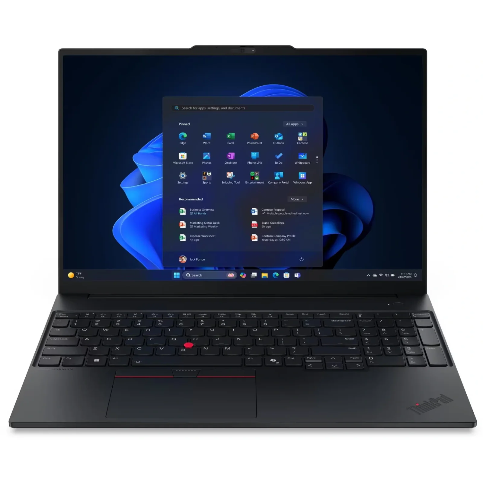 Ноутбук Lenovo ThinkPad E16 Gen 3 (21TGS08H00) UA