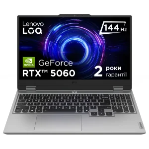 Ноутбук Lenovo LOQ 15IRX10 Luna Grey (83JE00GYRA) UA