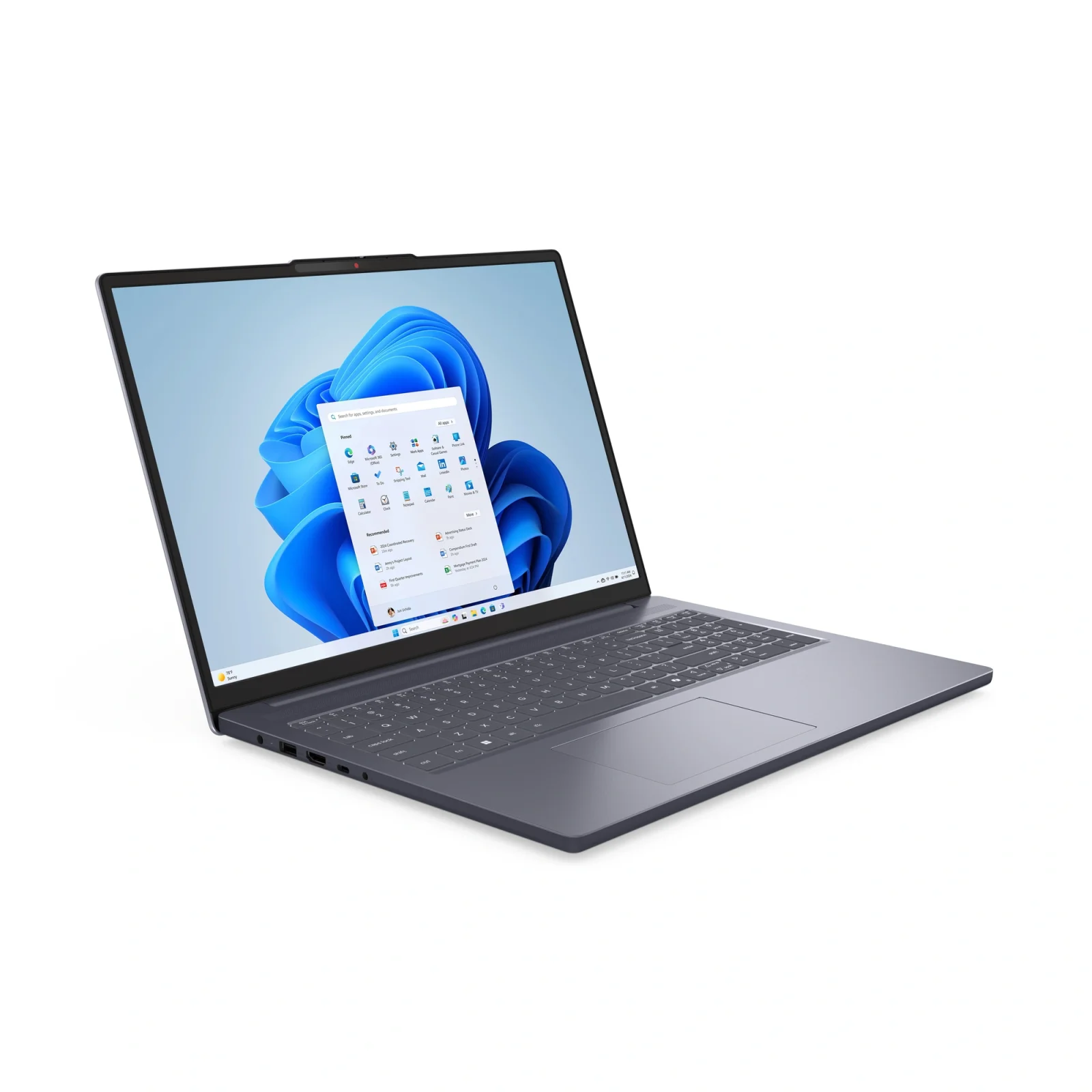 Ноутбук Lenovo ideapad Slim 3 16ARP10 Luna Grey (83K8006SRA) UA
