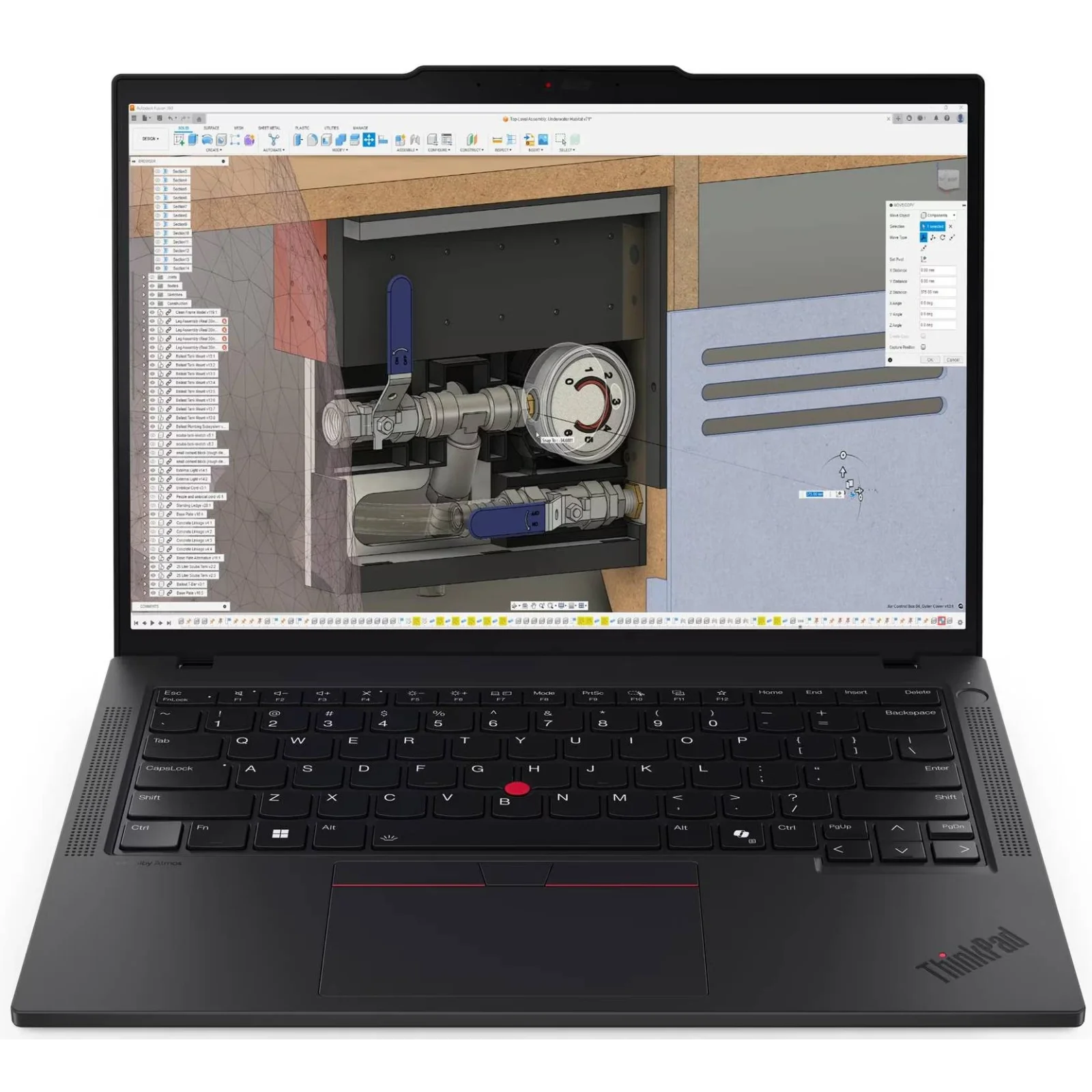 Ноутбук Lenovo ThinkPad P14s Gen 6 Black (21QL004PRA) UA