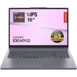 Ноутбук Lenovo IdeaPad Slim 3 16ARP10 Luna grey (83K8005FRA) UA