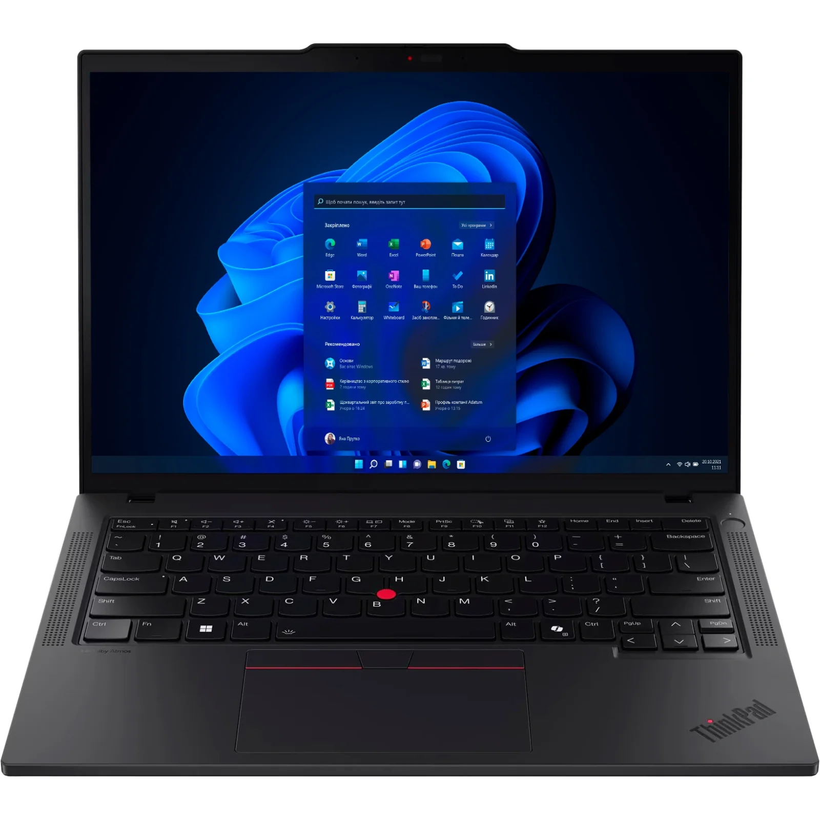 Ноутбук Lenovo ThinkPad P14s Gen 6 Black (21QL003SRA) UA