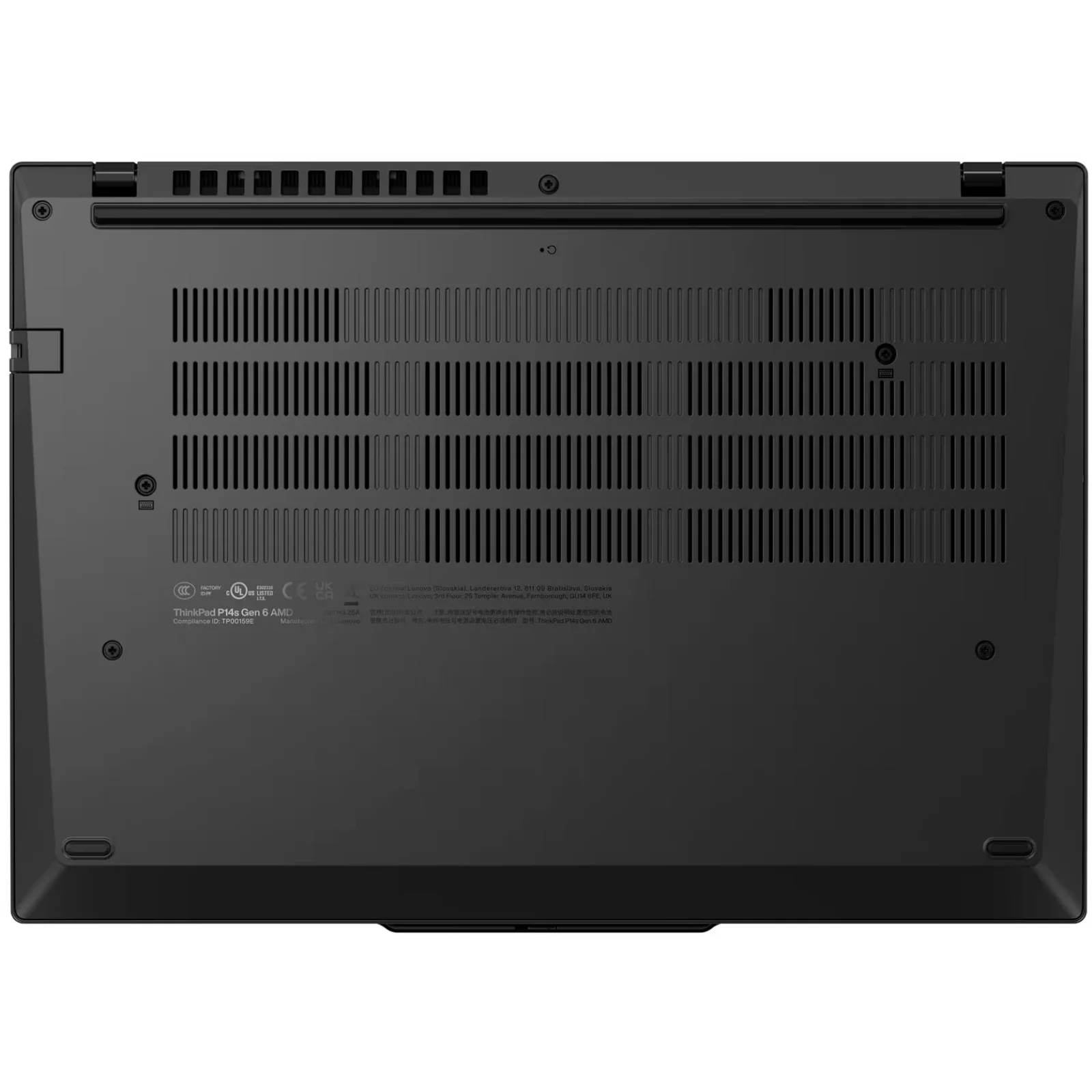 Ноутбук Lenovo ThinkPad P14s Gen 6 Black (21QL003SRA) UA
