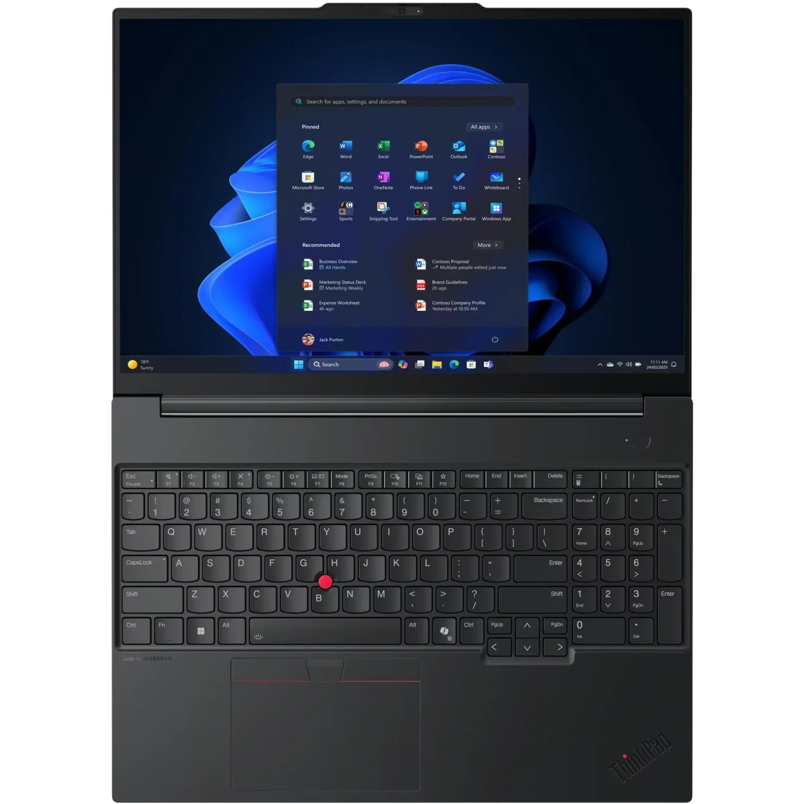 Ноутбук Lenovo ThinkPad E16 Gen 3 (21TGS08H00) UA