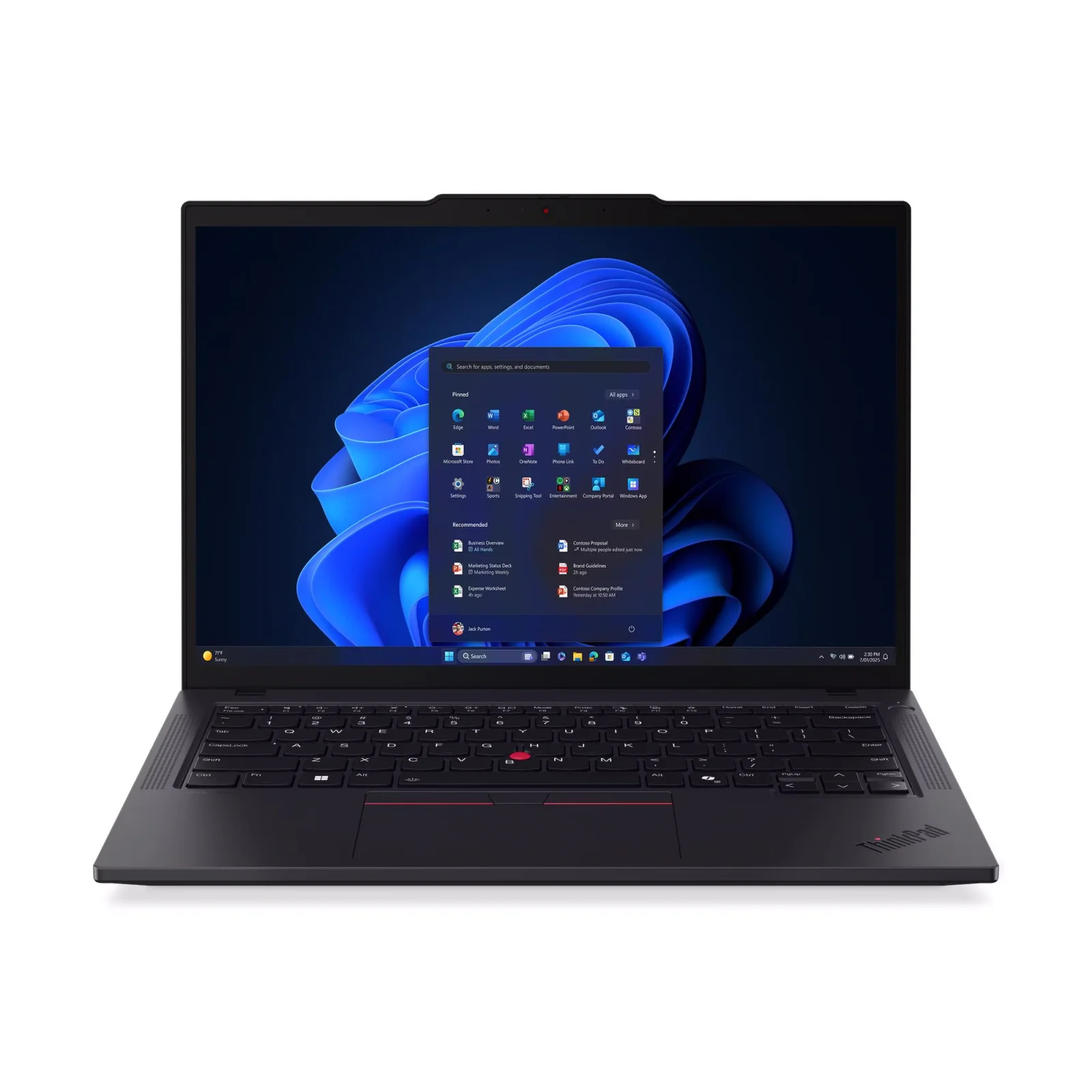 Ноутбук Lenovo ThinkPad T14 Gen 6 Black (21QDS0GR00) UA