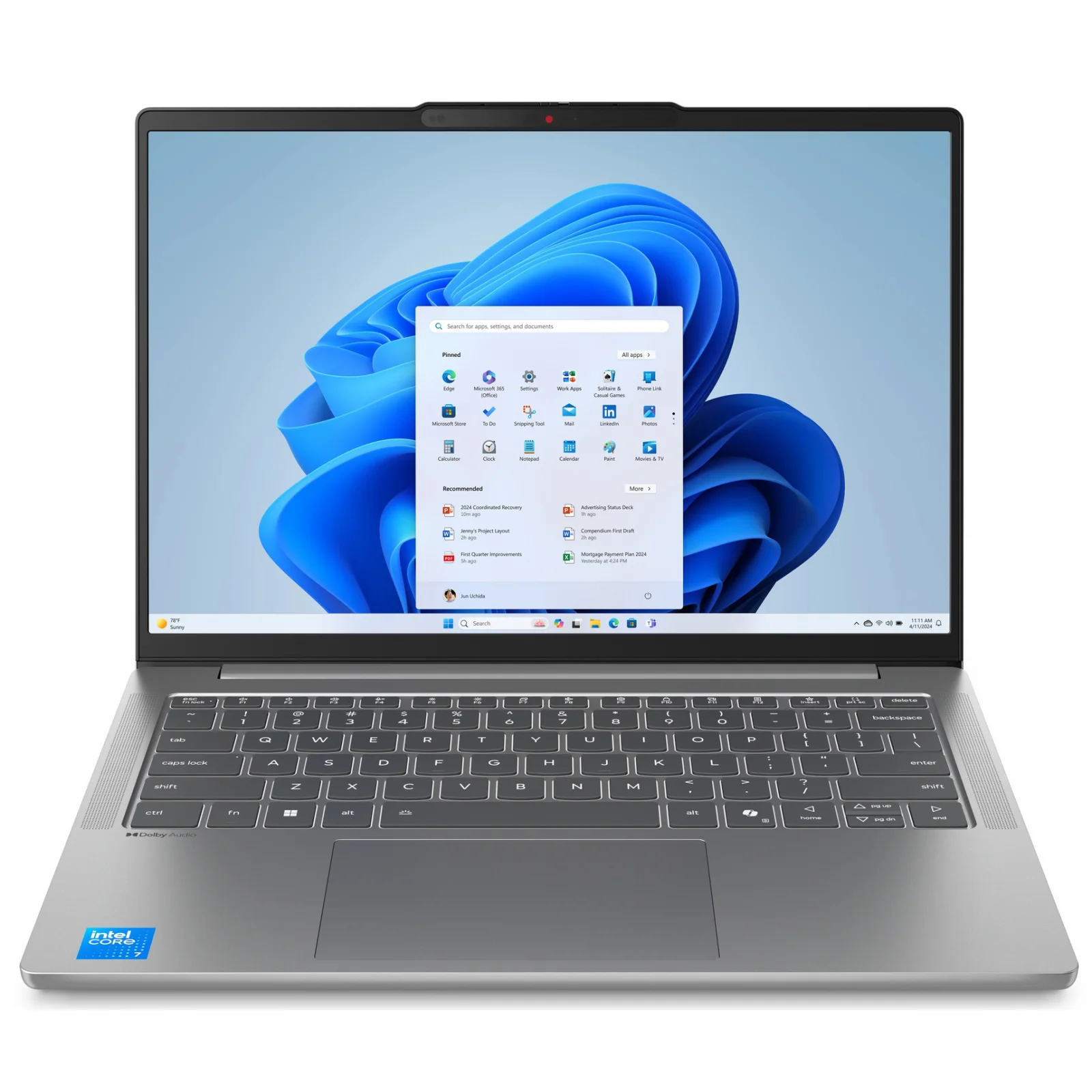 Ноутбук Lenovo IdeaPad Slim 5 14IRH10 Luna Grey (83HR0059RA) UA