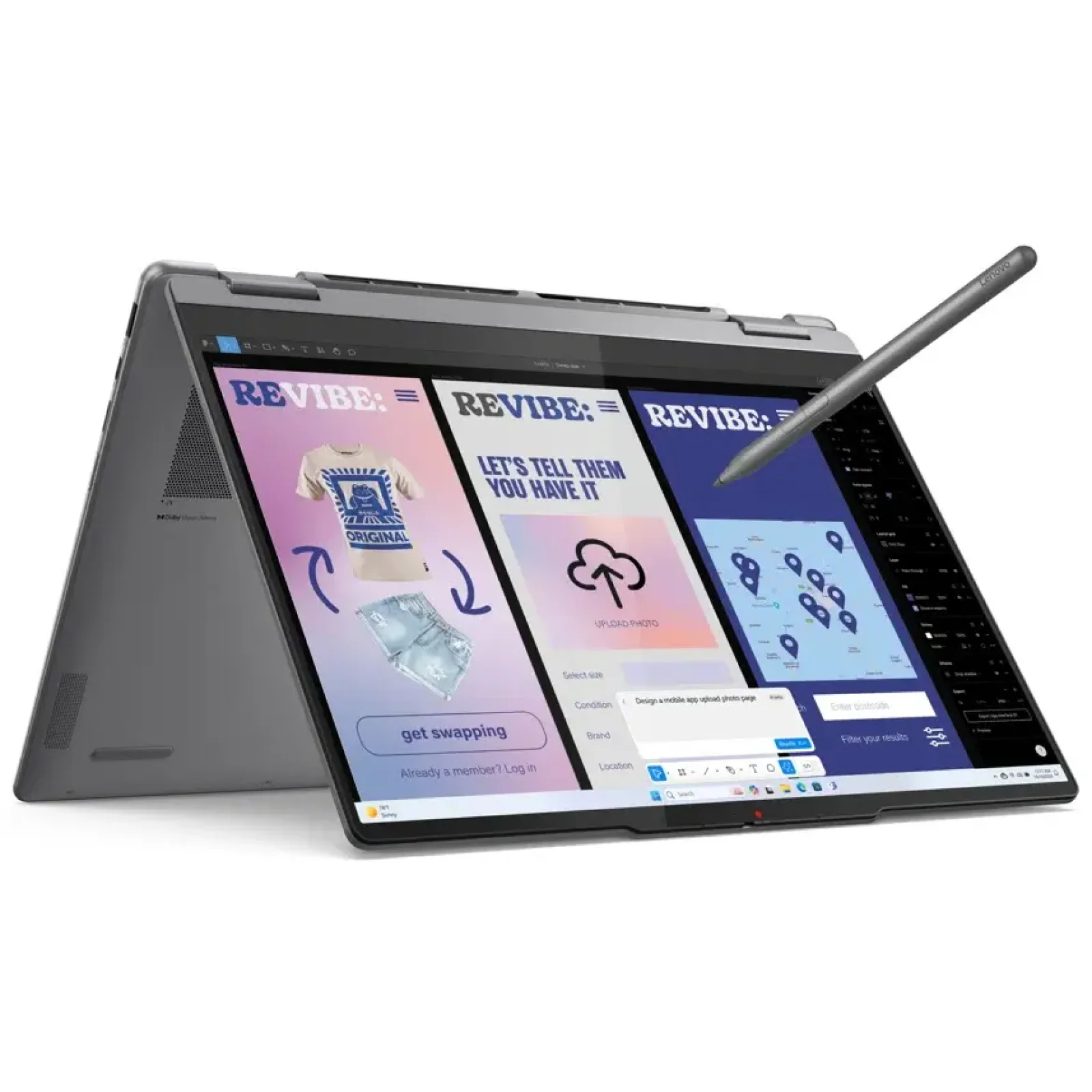 Ноутбук Lenovo Yoga 7 2-in-1 14ILL10 Luna Grey (83JQ009VRA) UA