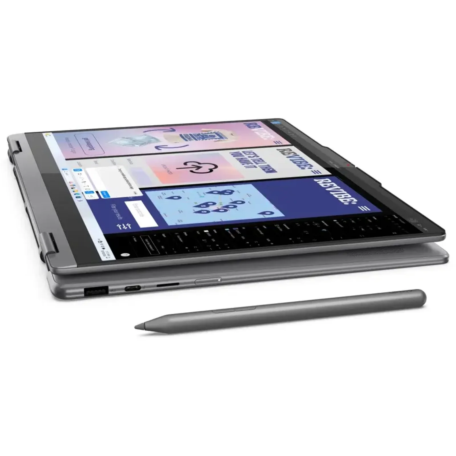 Ноутбук Lenovo Yoga 7 2-in-1 14ILL10 Luna Grey (83JQ009VRA) UA