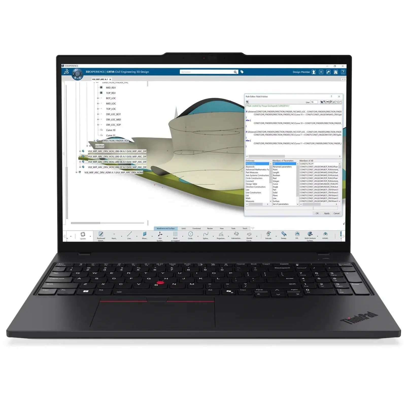 Ноутбук Lenovo ThinkPad T16 Gen 4 (21QE004ERA) UA