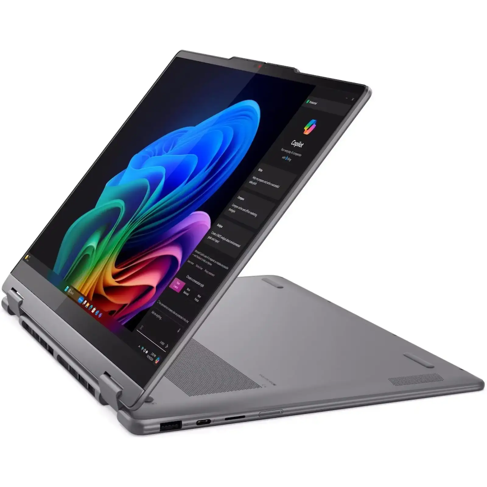 Ноутбук Lenovo Yoga 7 2-in-1 14ILL10 Luna Gray (83JQ00CAGE)