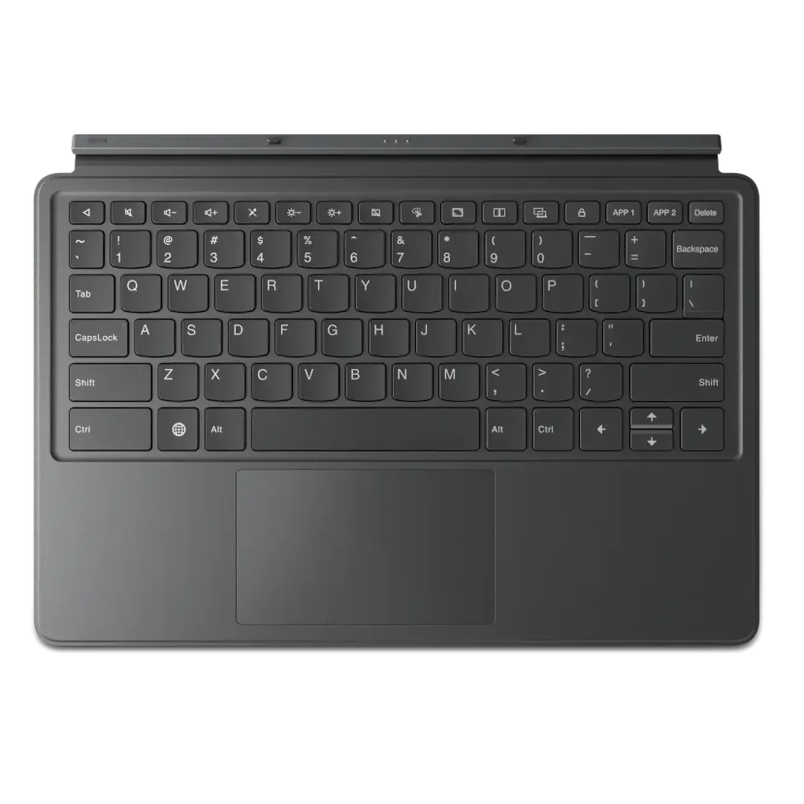 Чохол-клавіатура Lenovo Idea Tab Pro KB Pack Grey (US-UA) (ZG38C06013) UA