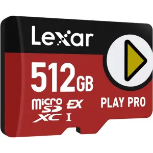 Карта памяти Lexar microSD Express PLAY Pro 512GB (LMSXPS0512G-BNNNG)