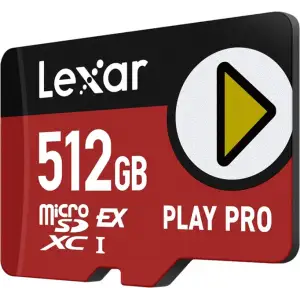 Карта памяти Lexar microSD Express PLAY Pro 512GB (LMSXPS0512G-BNNNG)