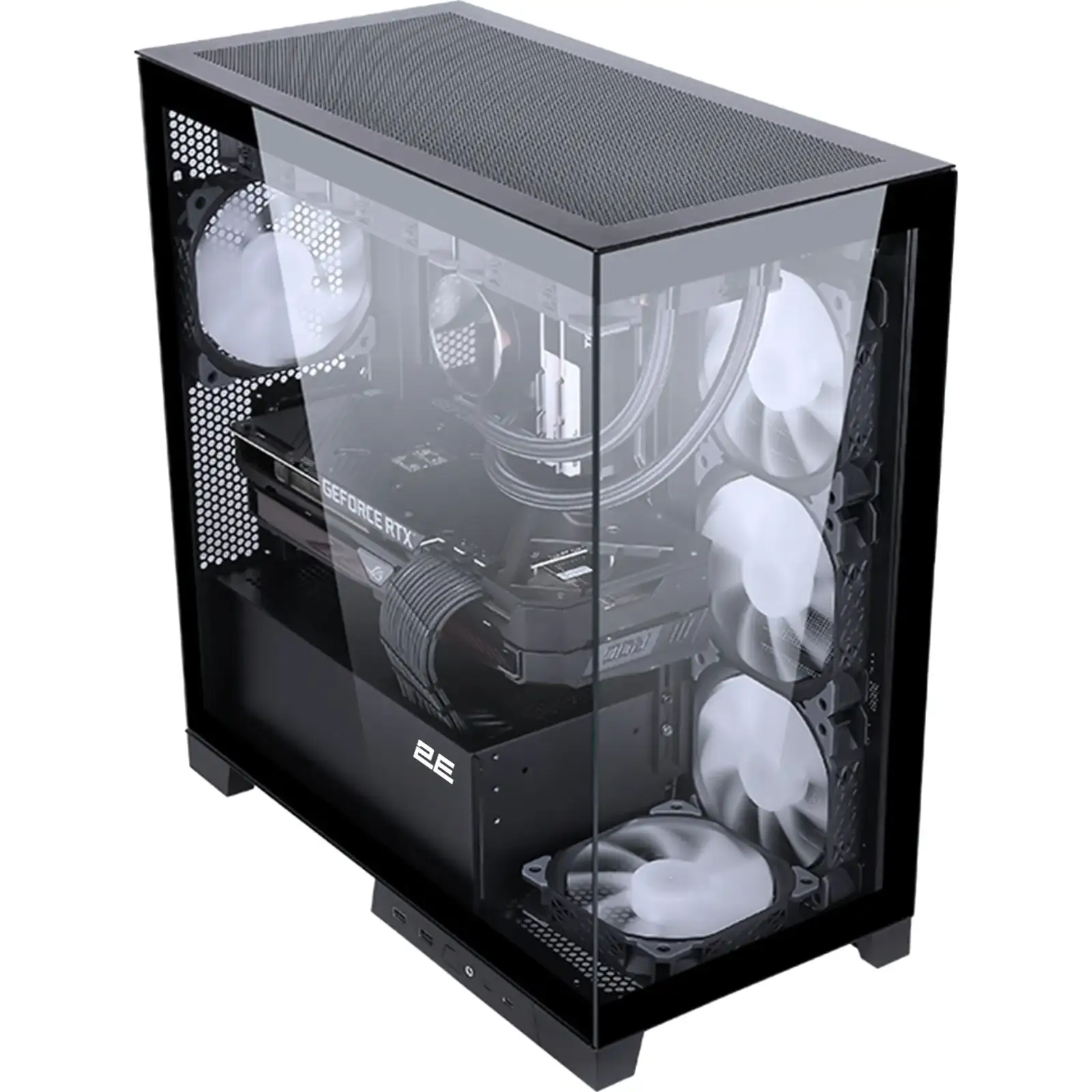 Корпус 2E Gaming Fantom GK701B Без БП (2E-GK701B) UA