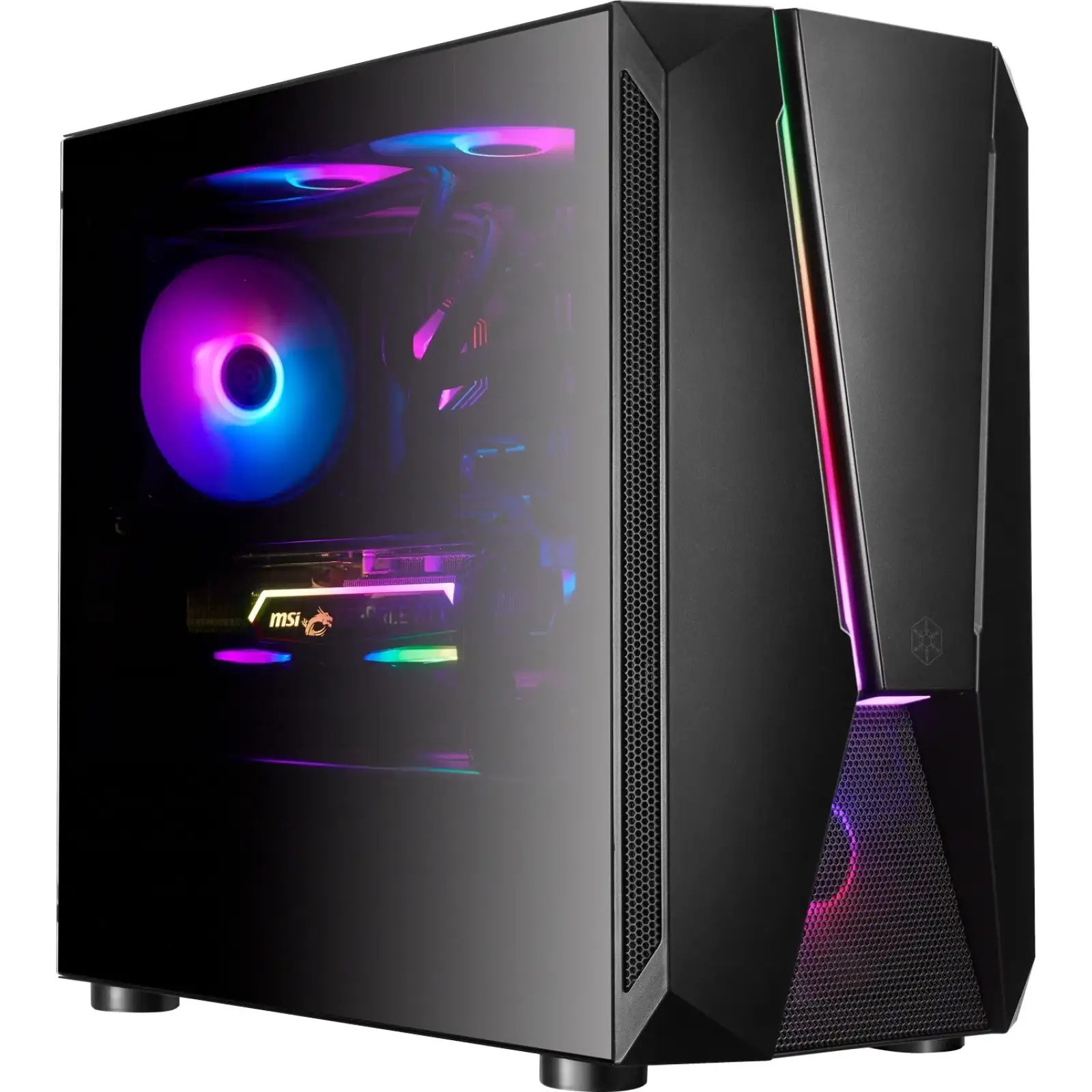 Корпус SilverStone Fara Fara V1M Black Без БП (SST-FAV1MB-PRO) UA