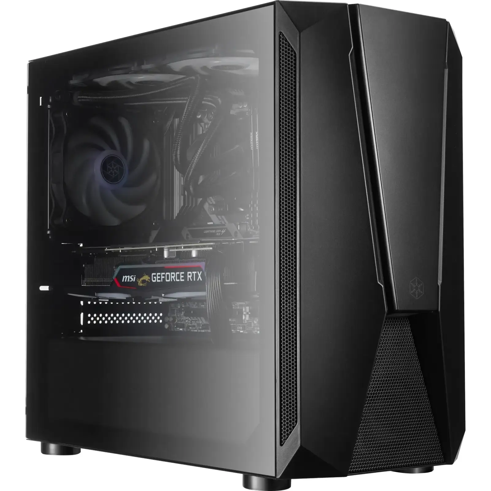 Корпус SilverStone Fara Fara V1M Black Без БП (SST-FAV1MB-PRO) UA