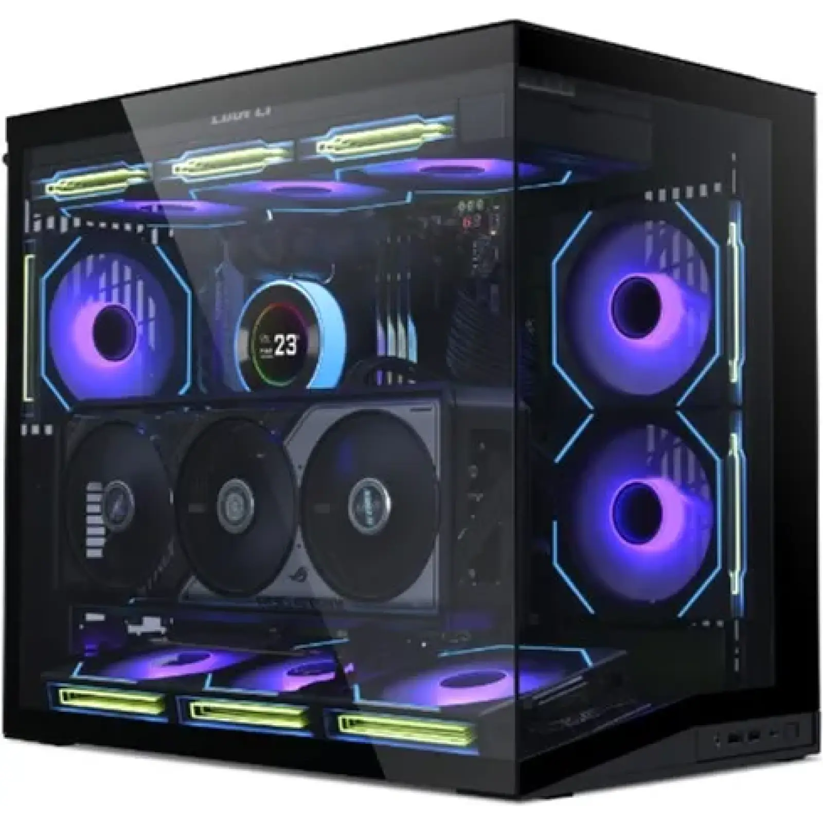 Корпус Lian Li O11 Dynamic Mini V2 Black Без БП (G99.O11DMIV2X.00) UA