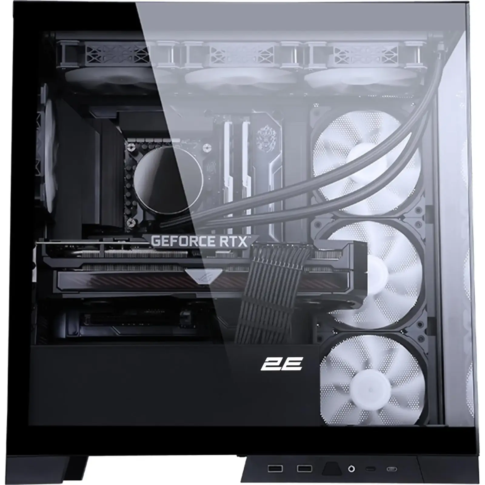 Корпус 2E Gaming Fantom GK701B Без БП (2E-GK701B) UA