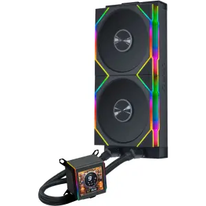 Система водяного охлаждения Lian Li Galahad GA II LCD TL 280 Black (G89.GA2ALCD28TLB.00) UA