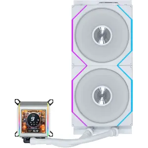 Система водяного охлаждения Lian Li Galahad GA II LCD TL 280 White (G89.GA2ALCD28TLW.00) UA