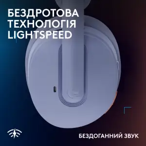 Гарнитура Logitech G325 Lightspeed Wireless Lilac (981-001538, 981-001539)