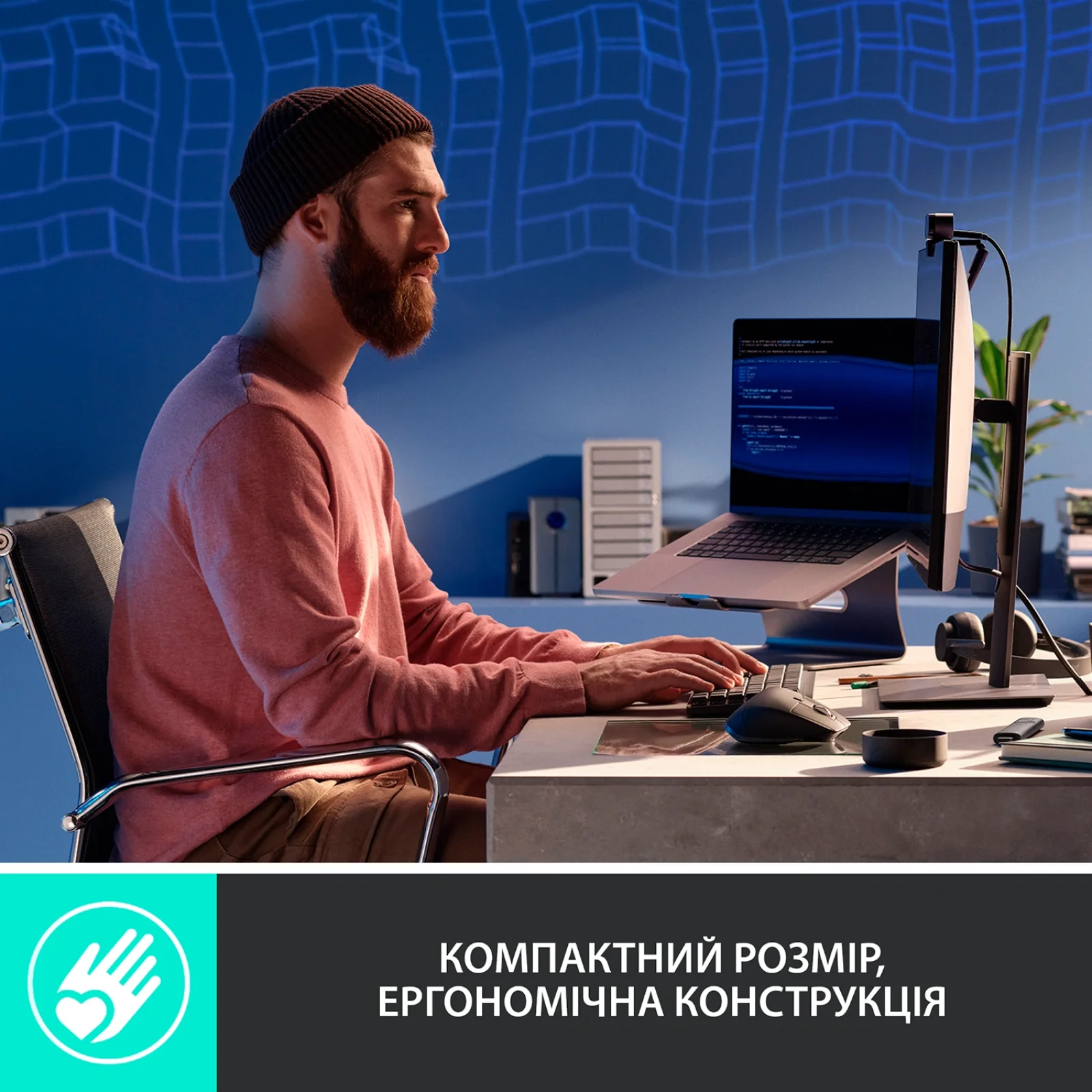 Клавиатура Logitech MX Mechanical Mini Wireless Illuminated (920-010780) UA
