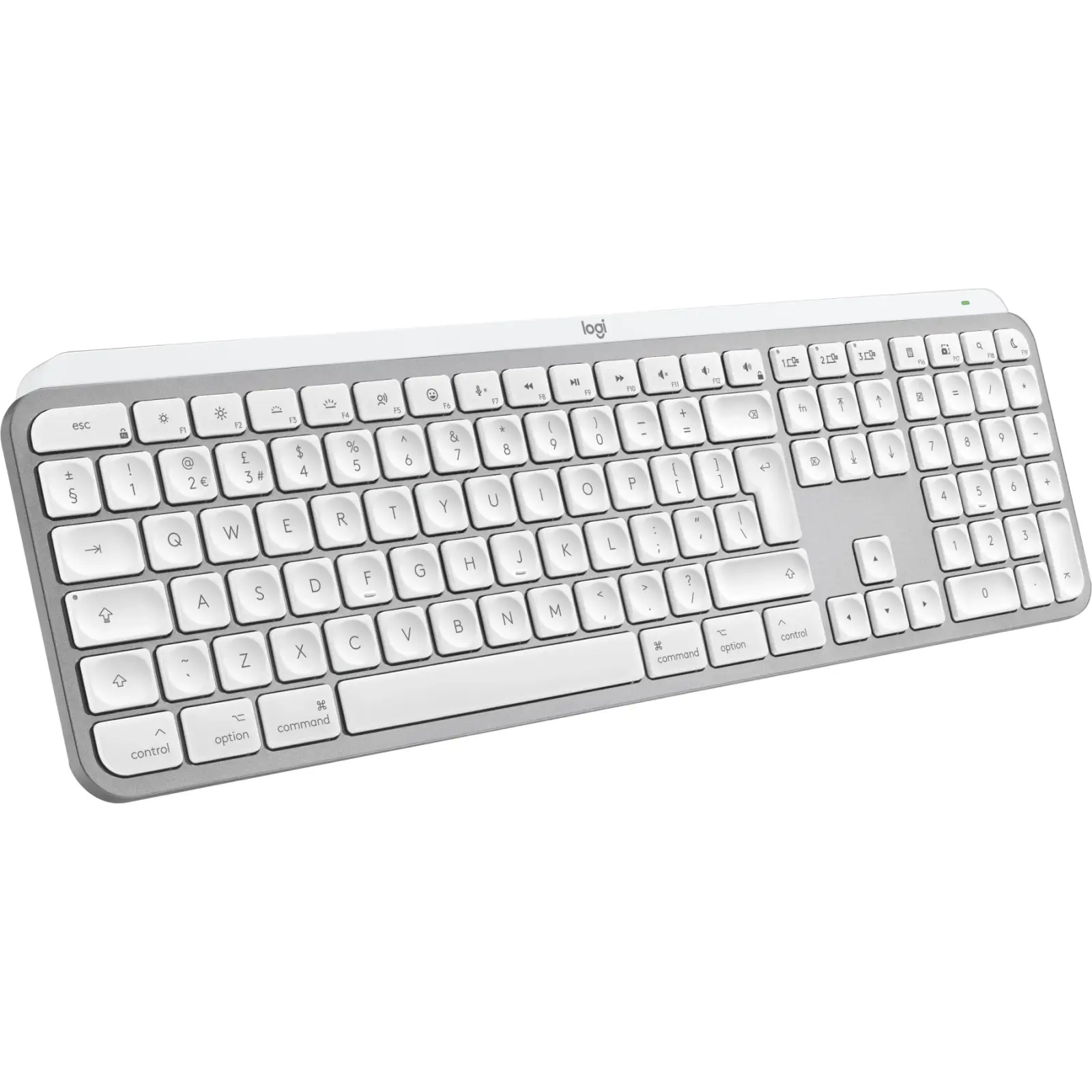 Клавиатура беспроводная Logitech MX Keys S for Mac Pale Grey (920-011638) UA
