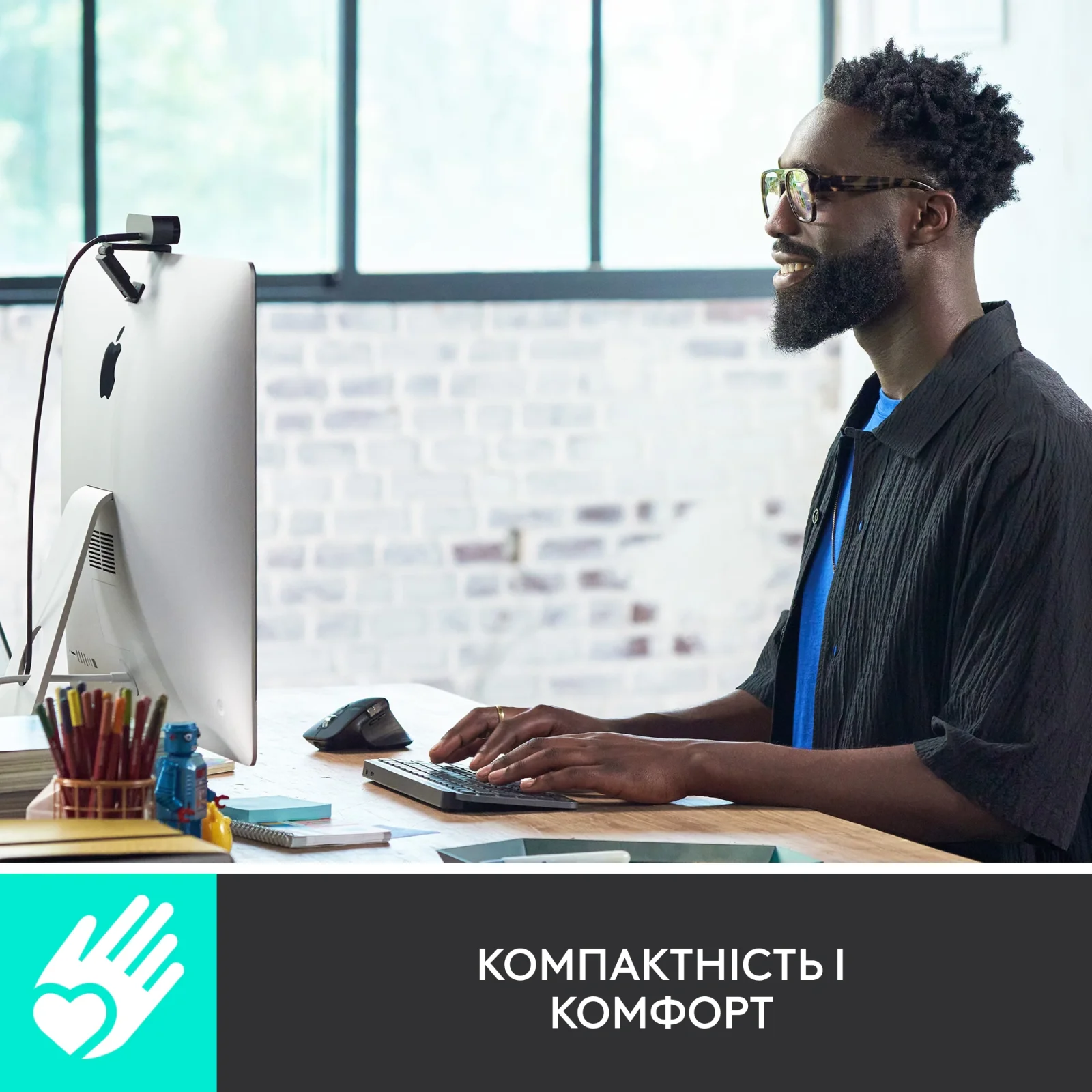 Клавиатура Logitech MX Keys Mini Illuminated Graphite (920-010498) UA