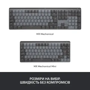 Клавиатура Logitech MX Mechanical Graphite Clicky (920-010759) UA