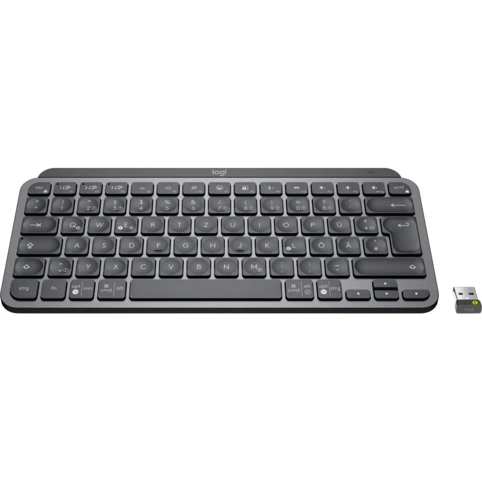 Клавиатура беспроводная Logitech MX Keys Mini Illuminated US Graphite (920-010608) UA