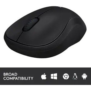 Миша Logitech M185 Black (910-005765)