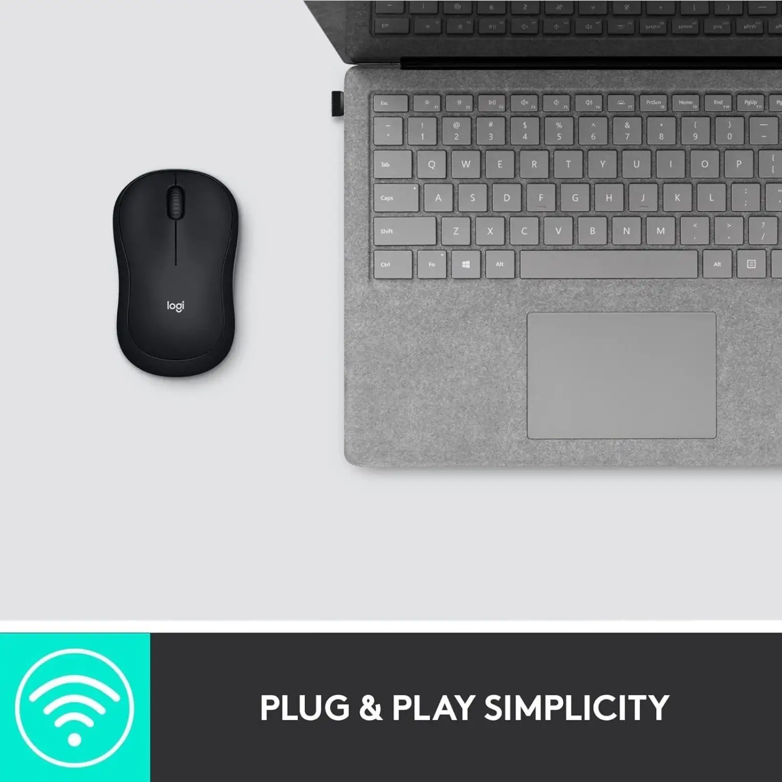 Миша Logitech M185 Black (910-005765)