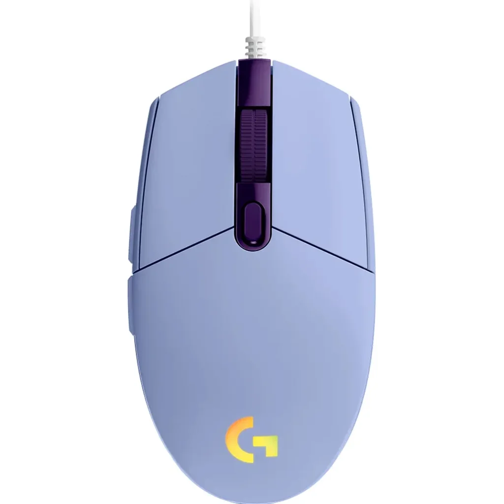 Мышь Logitech G203 Gaming Lightsync RGB Lilac (910-005851)
