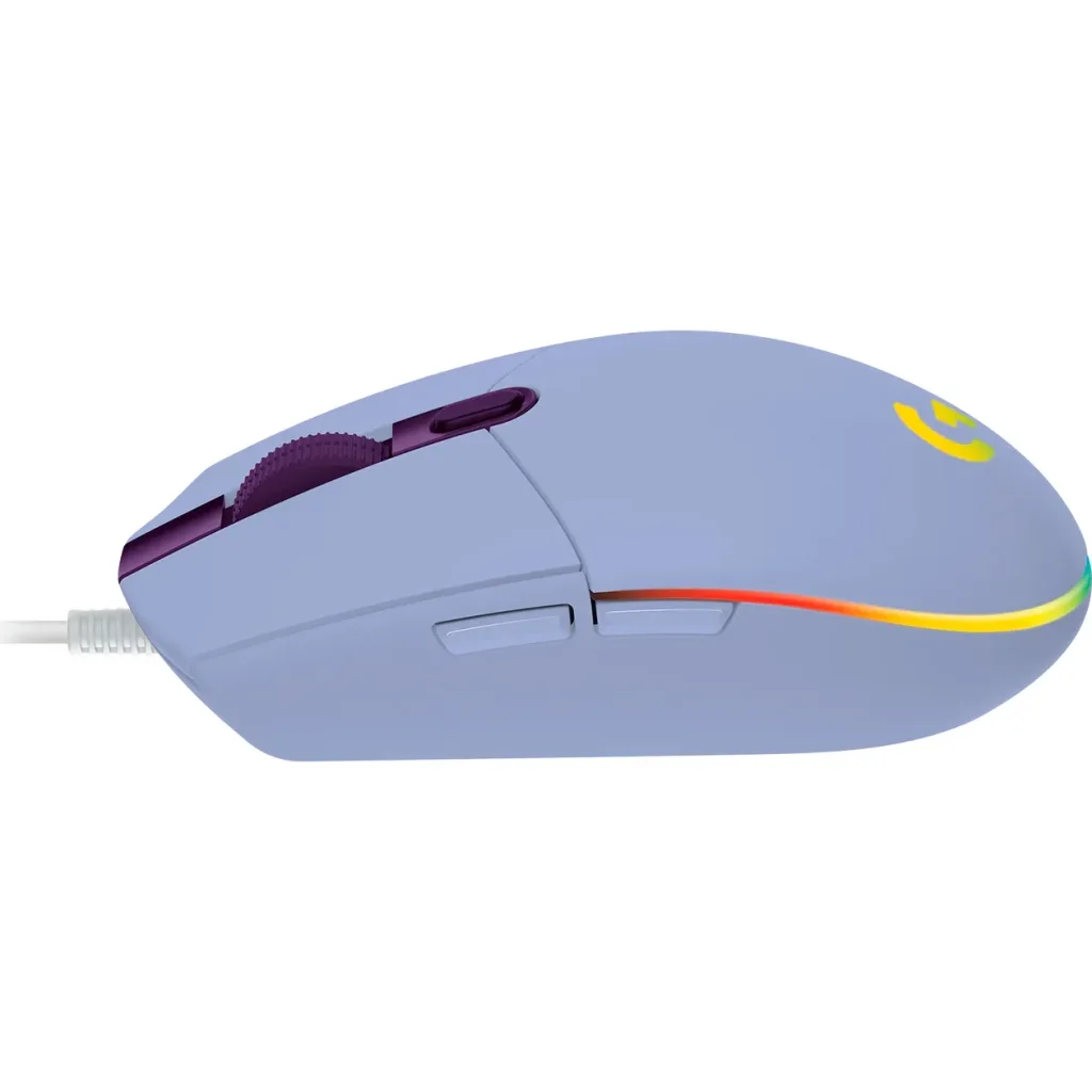 Мышь Logitech G203 Gaming Lightsync RGB Lilac (910-005851)