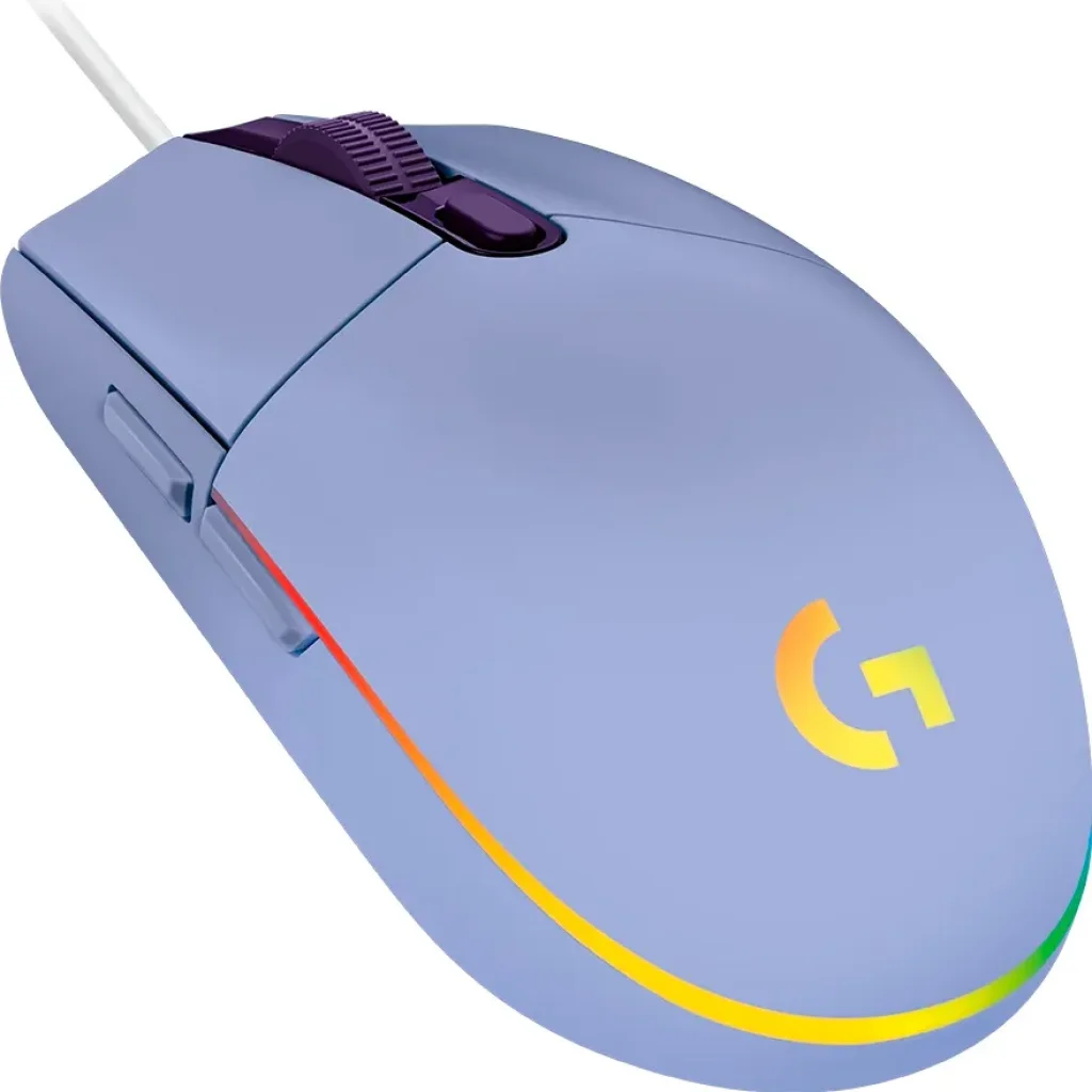 Мышь Logitech G203 Gaming Lightsync RGB Lilac (910-005851)