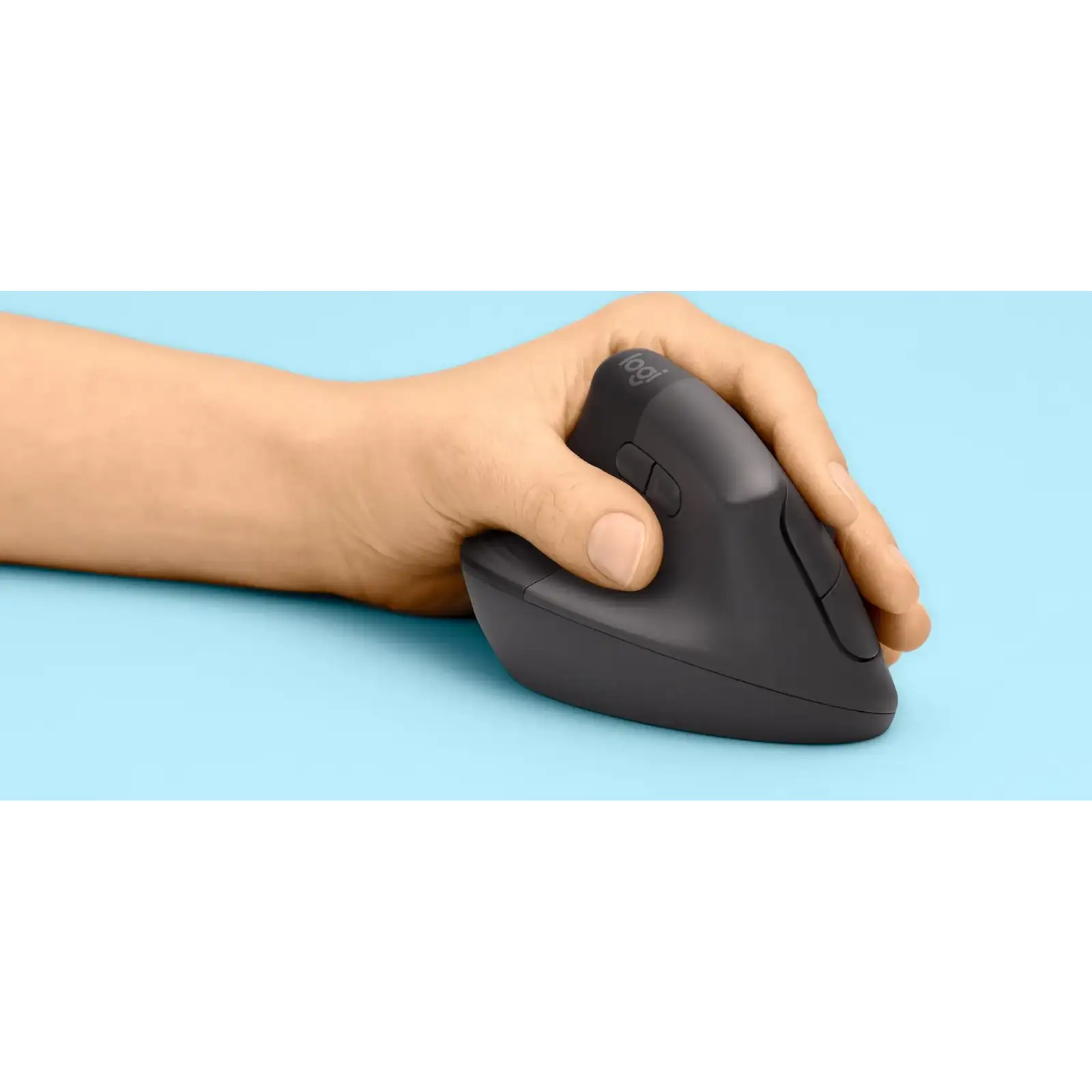 Миша LOGITECH Lift Vertical Ergonomic Wireless/BT Graphite (910-006474)
