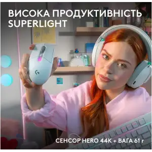 Мышь Logitech G305 X Superlight White (910-007747) UA