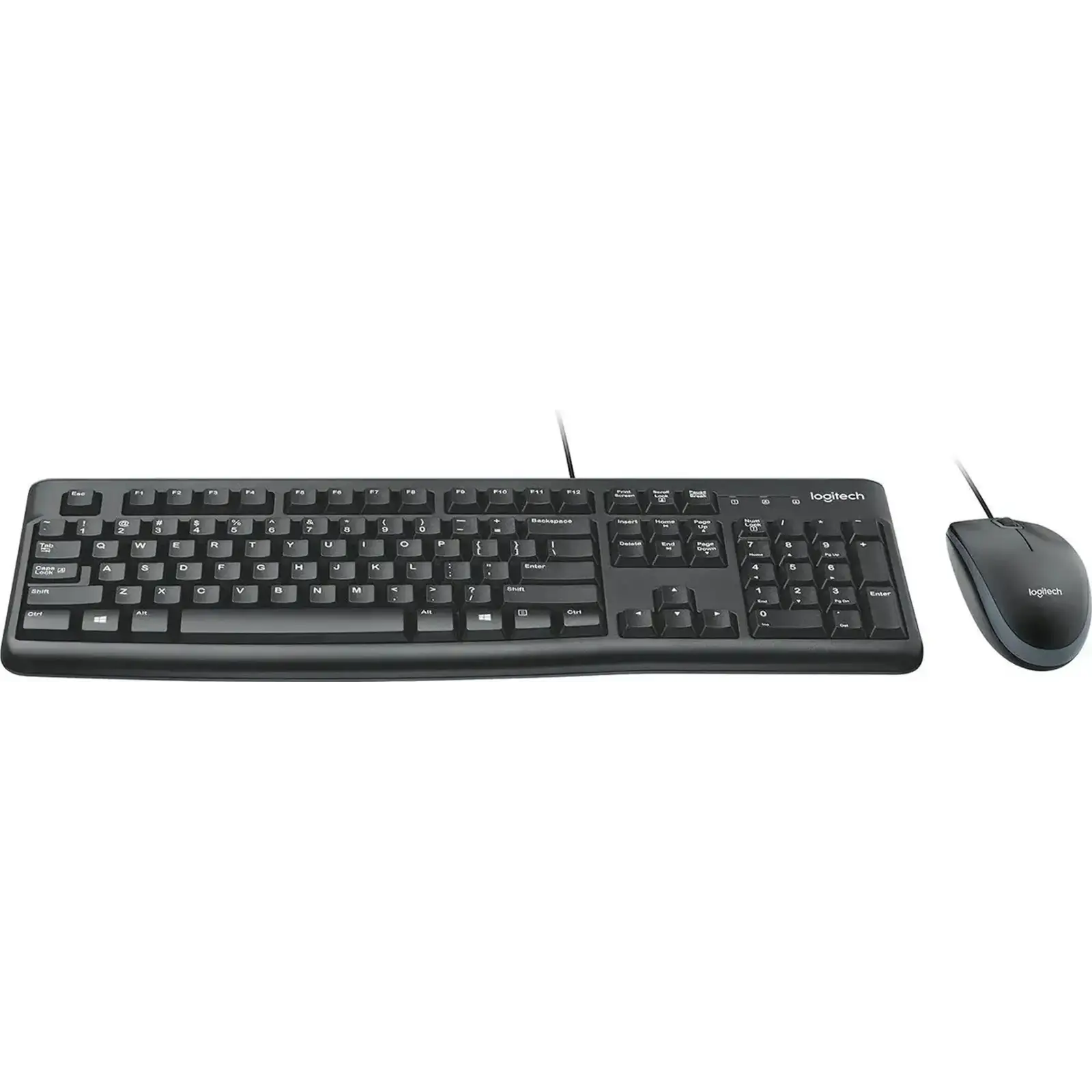 Комплект (клавіатура, миша) Logitech MK120 Black (920-002586)