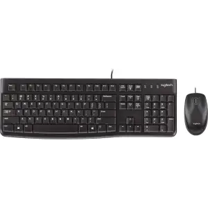 Комплект (клавіатура, миша) Logitech MK120 Black (920-002586)